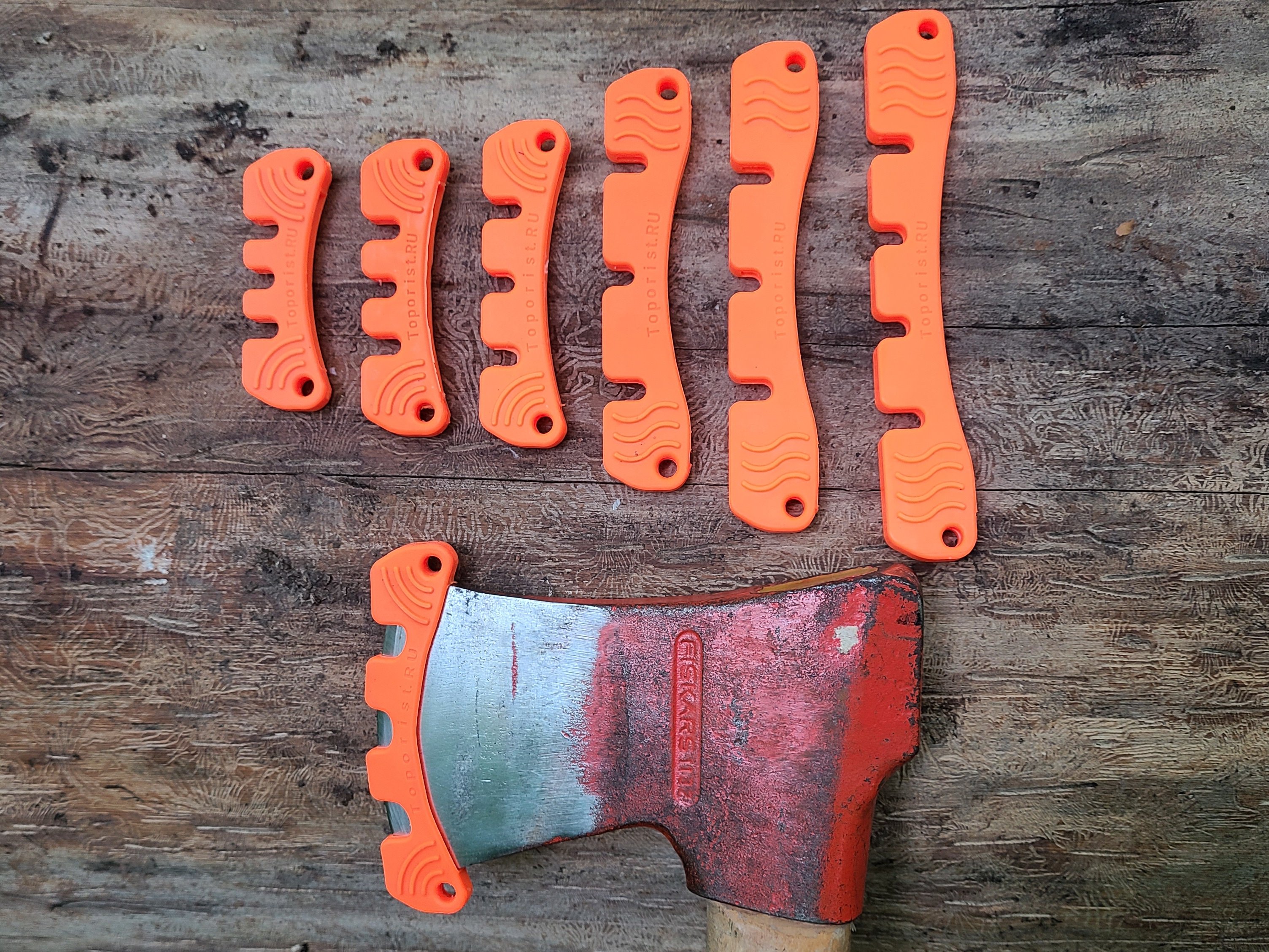 Чехол для топора полиуретановый, оранжевый